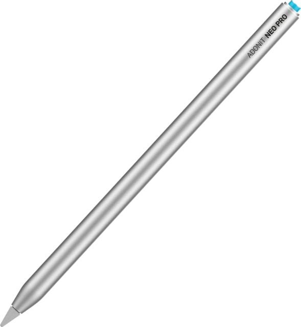 Adonit NEO Pro Stylus, iPad/iPad Pro, Matte Silver