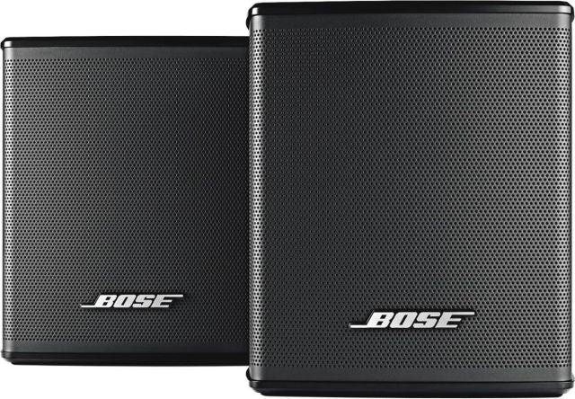 Bose Surround Speakers 120-Watt Wireless Home Theater Speakers (Pair) (Black)