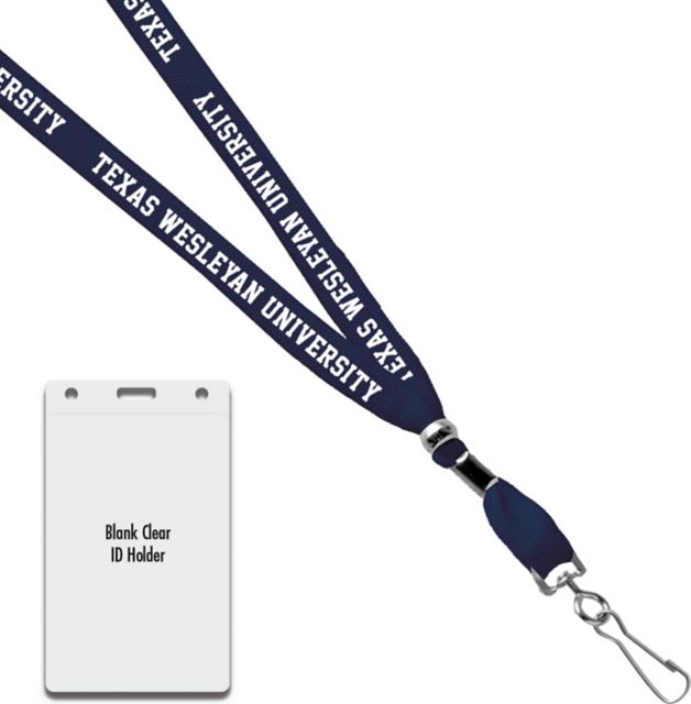 Texas Wesleyan University Card Dispenser Lanyard