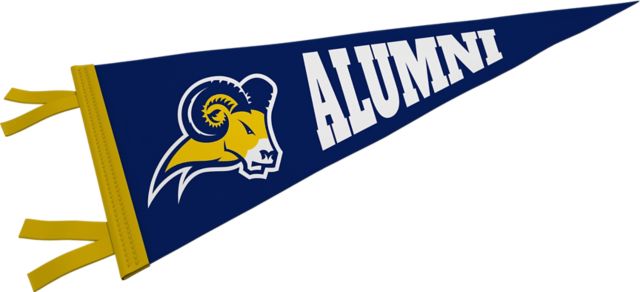 Texas Wesleyan University Rams 12 x 30 Pennant