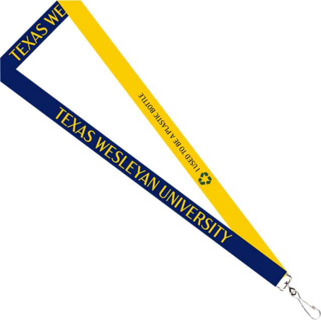 Texas Wesleyan University Recycled Lanyard