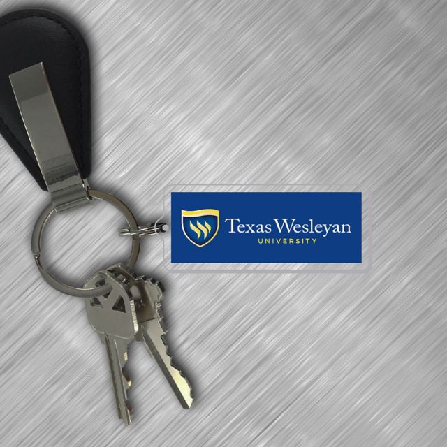 Texas Wesleyan University Keychain