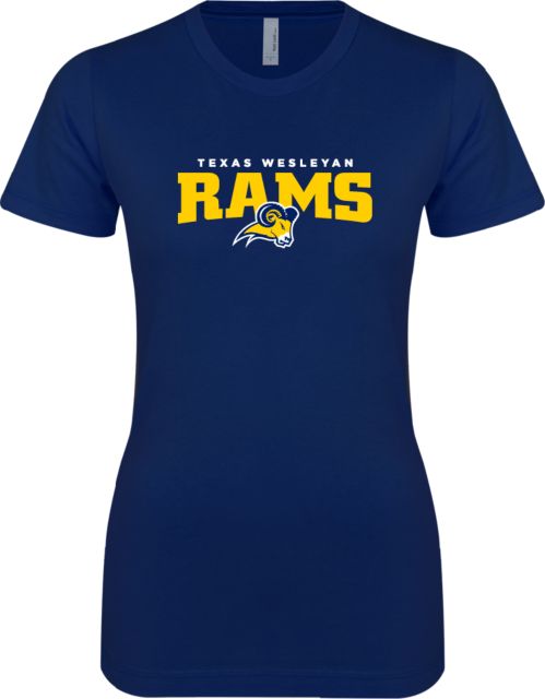 Texas Wesleyan Next Level Ladies SoftStyle Junior Fitted Tee Primary Mark - ONLINE ONLY