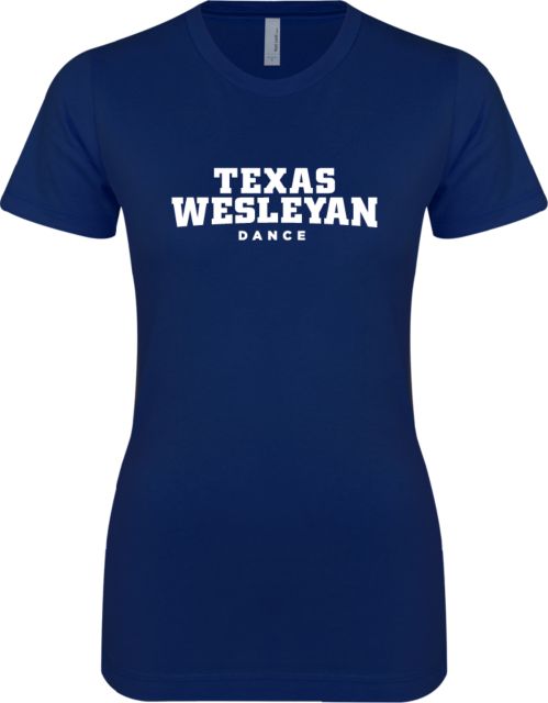 Texas Wesleyan Next Level Ladies SoftStyle Junior Fitted Tee Dance - ONLINE ONLY