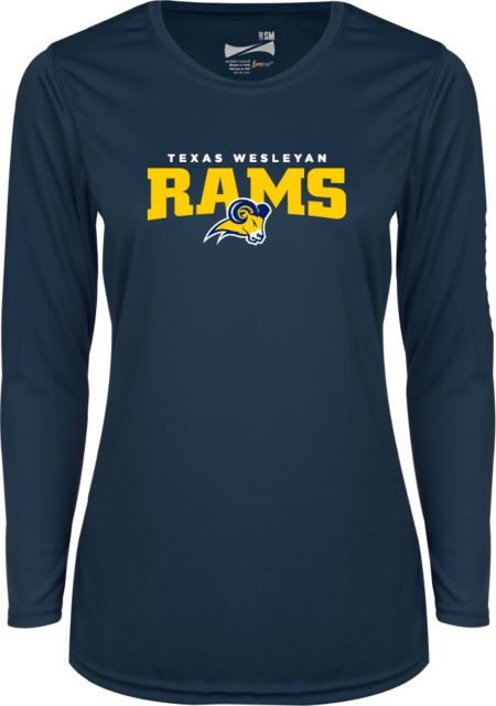 Texas Wesleyan Ladies Syntrel Performance Longsleeve Shirt Primary Mark - ONLINE ONLY