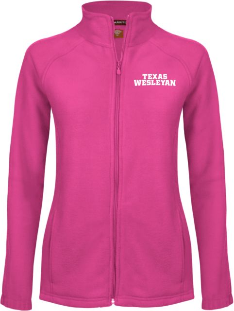 Texas Wesleyan Ladies Fleece Full Zip Jacket Texas Wesleyan - ONLINE ONLY