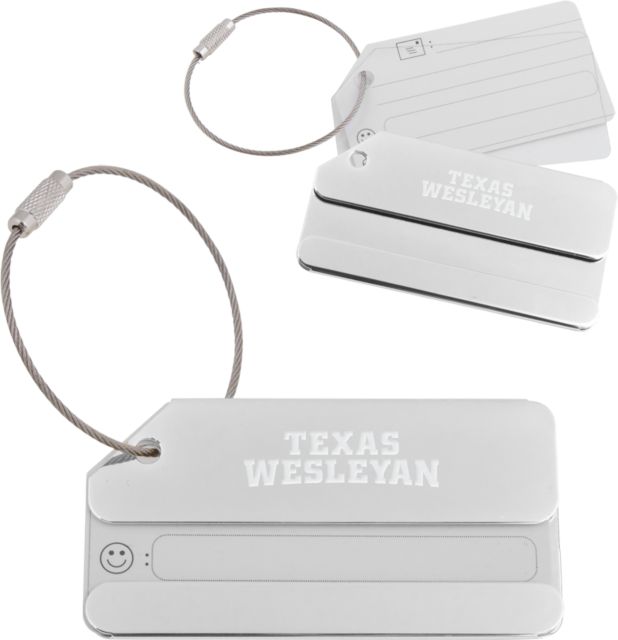 Texas Wesleyan Luggage Tag Texas Wesleyan  Engraved - ONLINE ONLY